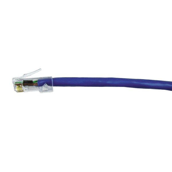 Compulink CBL ASSY MOD D/E 244PR, STRANDED CAT6 568A/B 25FT, BLUE